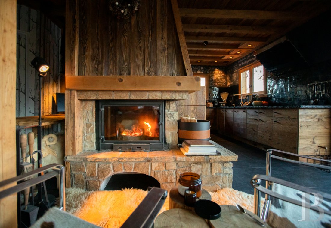 À Cordon, en Haute-Savoie, un chalet raffiné ouvert sur la chaîne du Mont-Blanc - photo  n°10